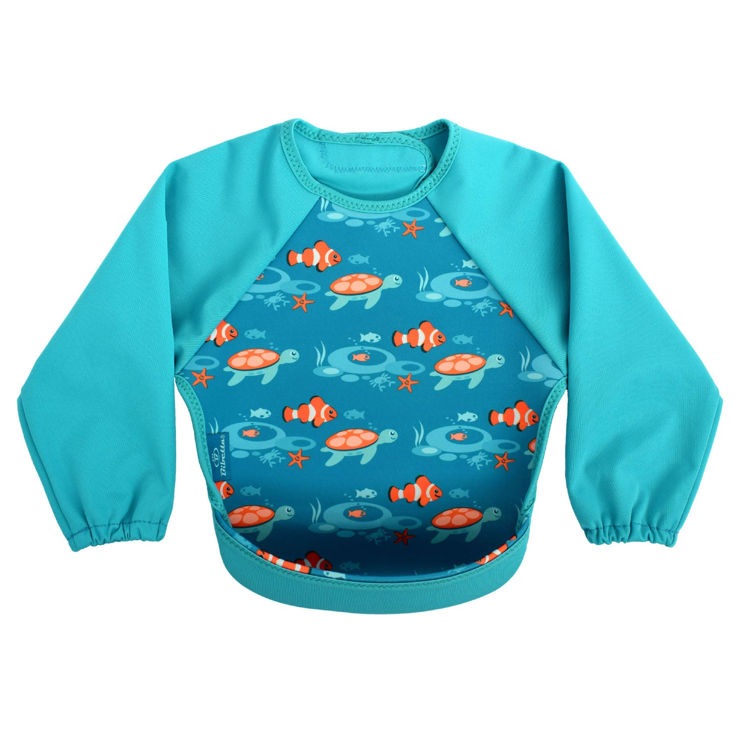 Smekkur með ermum - fiska munstur