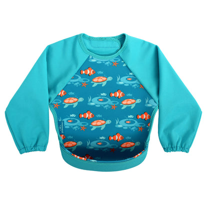 Smekkur með ermum - fiska munstur